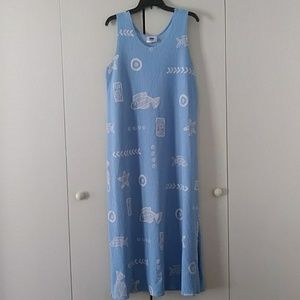 Sleeveless Dress / Size 2X MADE IN AMERICA